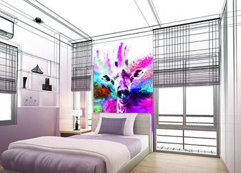 Colorful Giraffe