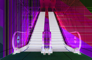 Neon Escalator